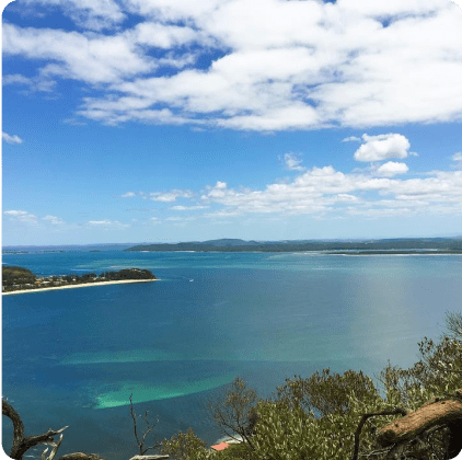 Travel photo of the ocean in Australia